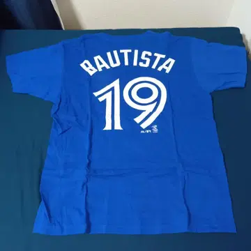 호세 바티스타 택 없음 T셔츠 MLB 토론토 블루제이스 파란색