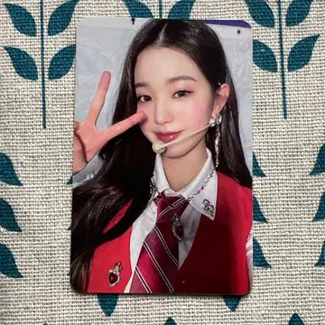 2022 IVE 원영 UNI-KON 특전 한정판 트레이딩 카드