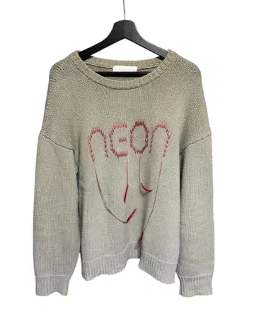 NEON SIGN 22SS Ne Quited Cotton Jumper