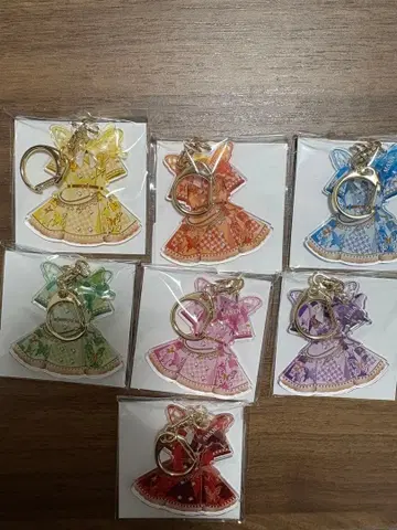 FRUITS ZIPPER 의상 아크링 키링