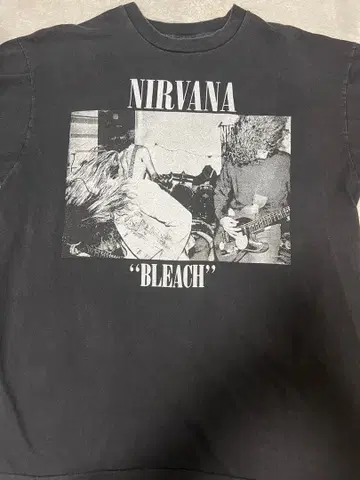 NIRVANA 티셔츠 USA제 XL