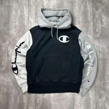 챔피온 전체 자수 로고 리버스 위브 후드 맨투맨 L 5989