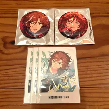 앙스타 MaM 미케지마 마다라 파샤츠 캔뱃지