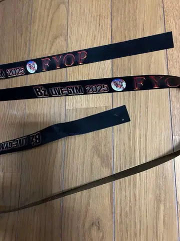 B'z LIVE-GYM 2025 FY0P 은색 테이프 1개