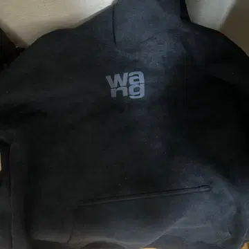 라메 믹스 후드티