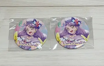 전 프리큐어전 랜덤 캔뱃지 큐어 코랄