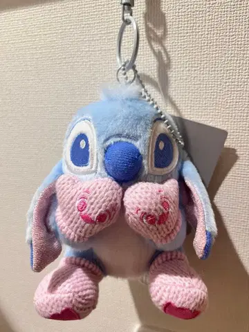 스티치 봉제 인형 키링 Winter Shiny Color