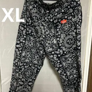 cookman 셰프 팬츠 페이즐리 무늬