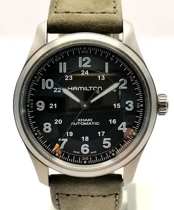 새상품급 해밀턴 H702050 티타늄 카키 필드 자동 시계