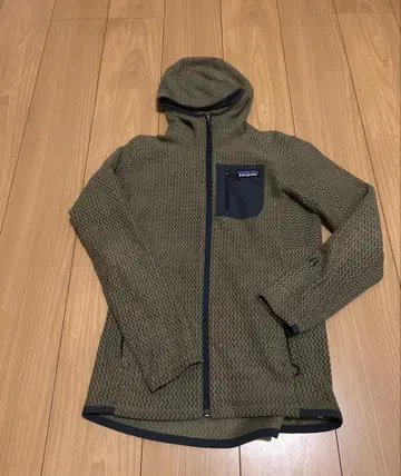 patagonia R1 XS 올리브 풀 집업