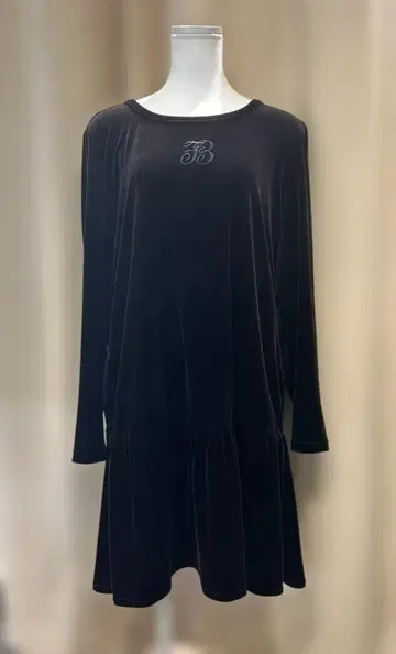 FOXEY RABBIT'S 원피스 긴팔 벨로아 40 다크 브라운