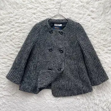 NATURAL BEAUTY BASIC 트위드 노카라 자켓