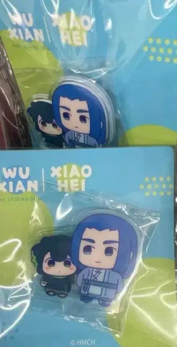 라오로전기 로샤오헤이센키 무겐 샤오헤이 미니 아크릴 스탠드 2개