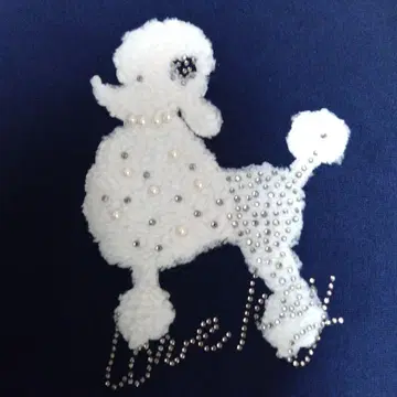 새상품 미사용 푸들 스웨터