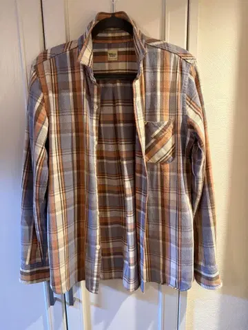 론 허먼 체크 셔츠 M 사이즈 일본제