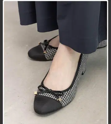 RANDA 콤비 재료 라운드토 펌프스