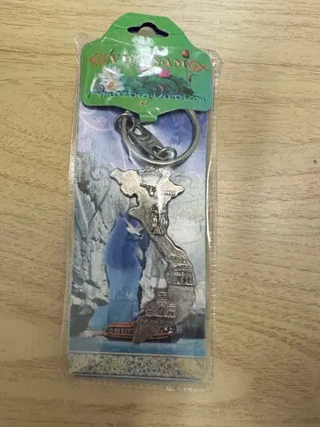 [레어] 베트남 지도 키링