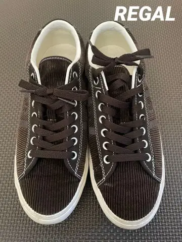 REGAL 코듀로이 스니커즈 24.5cm
