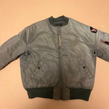 U.S. AIR FORCE MA-1 플라이트 자켓 올리브 그린