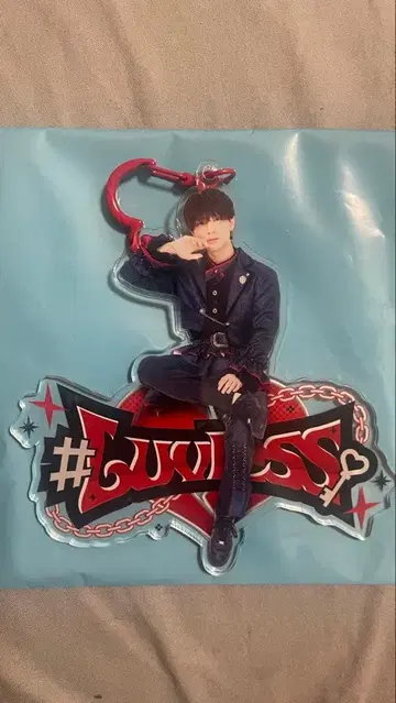 Luvless 유마 앉아 아크릴 키링