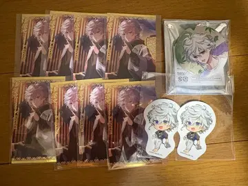 무라쿠모 카게츠 보리카 보이스 비주얼 카드 마네키네코 캔뱃지 묶음 판매