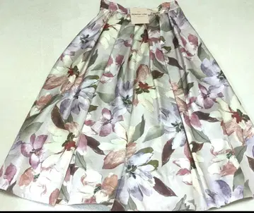 Apuweiser-riche 플라워 프린트 롱 스커트 M 사이즈