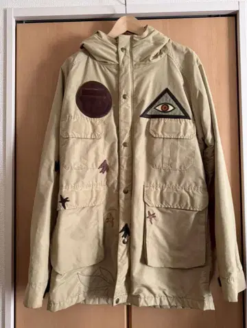 MIH 마운틴 후드티 레드 리체