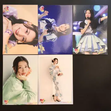 653 초도키메키 선전부 도키센 안주리아 브로마이드 5장 세트