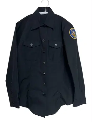 U.S NAVY JROTC 해군 밀리터리 셔츠 긴팔 셔츠 여성용