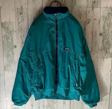 USA제 파타고니아 자수 로고 쉘드 신틸라 나일론 자켓 L