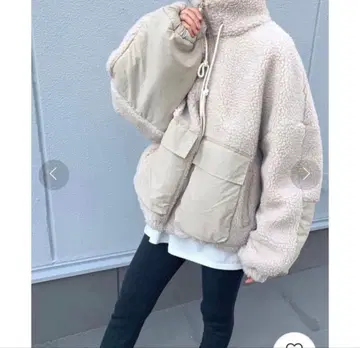 [ Via.J ] 플리스 보아 자켓 집업