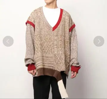 bodysong. 랜덤 리브 디자인 니트