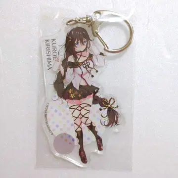 온천무스메 가고시마 키리시마 온천 키리시마 블랙 에 아크릴 키링