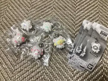 산리오 메지루시 액세서리 복슬복슬 스노우 5점 세트