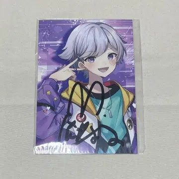 이레우스 쇼토 브로마이드 친필 사인