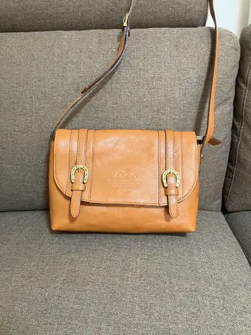 브라운 숄더백 조정 가능 스트랩