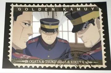 골든 카무이 오가타 햐쿠노스케 츠키시마 중사 키쿠타 특무 상사 엽서