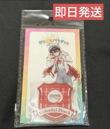 새상품 컬러풀피치 아크릴 스탠드 카라피치 파라다이스 2025 유안군