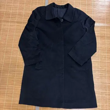 새상품급 캐시미어 100% 코트 블랙 고급 XL