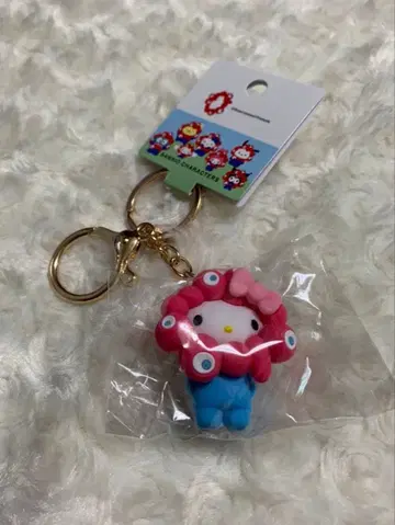 헬로키티 EXPO 2025 산리오 나리키리 키링 파스텔