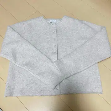 미사용! 슬로브 이에나 워셔블 퍼 리 더블 페이스 가디건