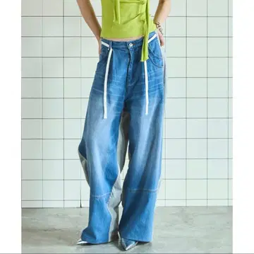 [ 즉시 구매 ] MAISONSPECIAL 데님 36 팬츠 여성용