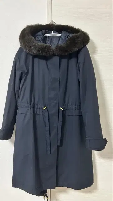 이너 탈부착 퍼 후드 자켓