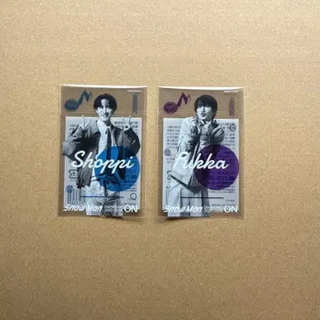 Snow Man ON 굿즈 클리어 스티커 와타나베 쇼타 후카사와 타츠야