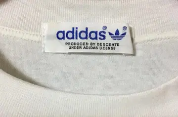 아디다스 데상트제 T셔츠 자수 로고 M 사이즈