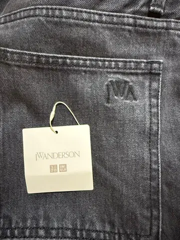 미사용 유니클로 JWA 스트레이트 데님 사이즈 30