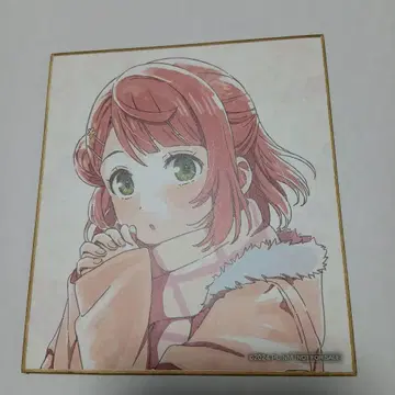 니지가사키 학원 스쿨 아이돌 동호회 입장 혜택 미니 색지