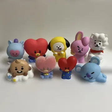 BTS BT21 소프트 비닐 피규어 컴플리트 세트