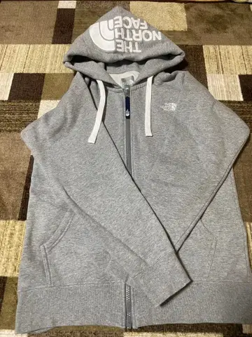 THE NORTH FACE 그레이 풀 집업 후드티