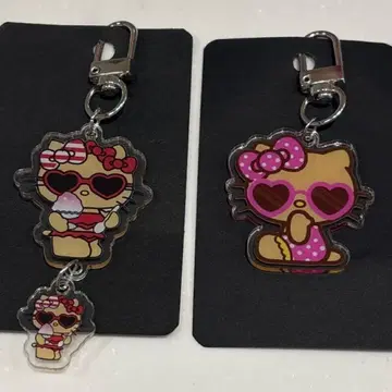[ 선착순 ] 햇볕에 탄 키티 갸루 키티 아크릴 키링